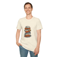 Motivational T-Shirt — "Push Yourself, Don't Quit" Graphic Tee