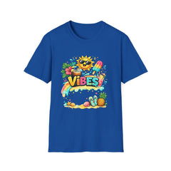 Summer Vibes T-Shirt Unisex — Sunny Popsicle Tropical Graphic Tee