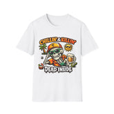 Chillin' & Killin' Skull Tee — "Dead Inside" Summer Vibes Unisex T-Shirt