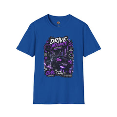 Drive No Limits Graphic T-Shirt Unisex— Neon City Racing Tee
