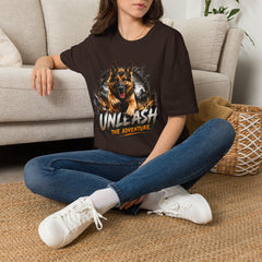 German Shepherd T-Shirt Unisex — "Unleash The Adventure" Graphic Tee