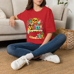 Summer Vibes T-Shirt Unisex — Sunny Popsicle Tropical Graphic Tee