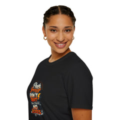 Motivational T-Shirt — "Push Yourself, Don't Quit" Graphic Tee