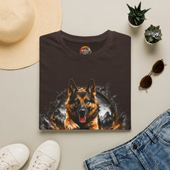German Shepherd T-Shirt Unisex — "Unleash The Adventure" Graphic Tee