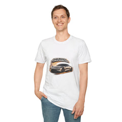 Drive Your Tomorrow T‑Shirt — Futuristic Sports Car Graphic Tee