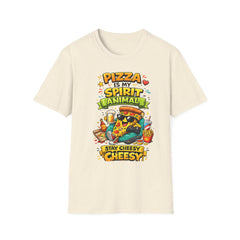 Pizza Is My Spirit Animal Unisex T-Shirt — Funny Pizza Lover Tee