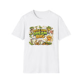 Dream Big Hustle Tee — Motivational Graphic T-Shirt Unisex