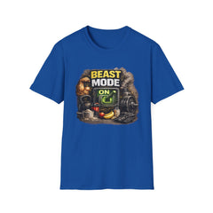 Beast Mode On Unisex T‑Shirt – Gym Motivation Fitness Tee