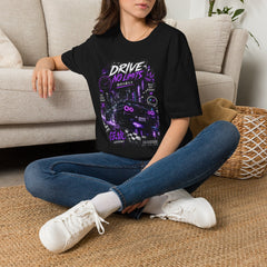 Drive No Limits Graphic T-Shirt Unisex— Neon City Racing Tee