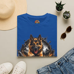 German Shepherd T-Shirt Unisex — "Unleash The Adventure" Graphic Tee