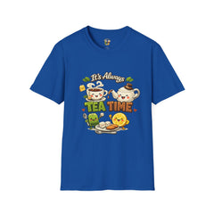 Tea Time Funny Unisex Softstyle T-Shirt