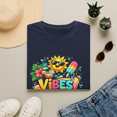 Summer Vibes T-Shirt Unisex — Sunny Popsicle Tropical Graphic Tee