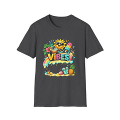 Summer Vibes T-Shirt Unisex — Sunny Popsicle Tropical Graphic Tee
