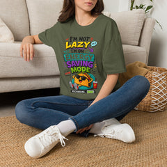 I'm Not Lazy Unisex— Energy Saving Mode T-Shirt