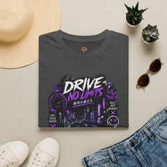 Drive No Limits Graphic T-Shirt Unisex— Neon City Racing Tee