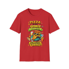 Pizza Is My Spirit Animal Unisex T-Shirt — Funny Pizza Lover Tee