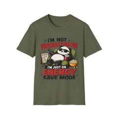 I'm Not Procrastinating Panda T-Shirt – Funny Lazy Panda Graphic Tee