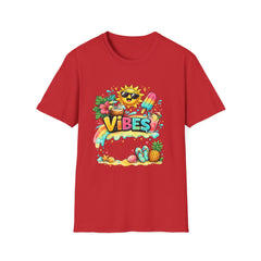 Summer Vibes T-Shirt Unisex — Sunny Popsicle Tropical Graphic Tee