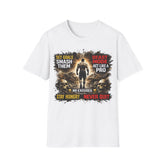 Beast Mode Fitness Unisex T-Shirt — "Set Goals Smash Them" Motivational Gym Tee