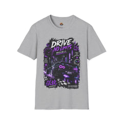 Drive No Limits Graphic T-Shirt Unisex— Neon City Racing Tee