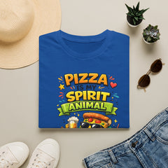 Pizza Is My Spirit Animal Unisex T-Shirt — Funny Pizza Lover Tee