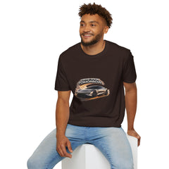 Drive Your Tomorrow T‑Shirt — Futuristic Sports Car Graphic Tee