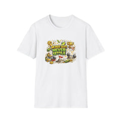 Motivational "Never Quit, Never Settle" Fitness T-Shirt Unisex