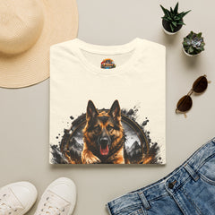 German Shepherd T-Shirt Unisex — "Unleash The Adventure" Graphic Tee