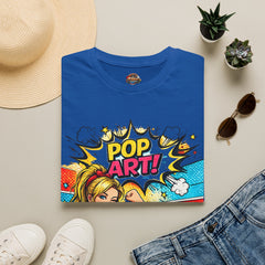 Pop Art! Graphic T-Shirt — Retro Comic Girl Design