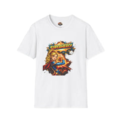 Superhero! Retro Comic Girl T-Shirt