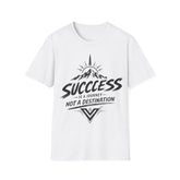 Success Is a Journey Unisex T-Shirt — Motivational Mountain Graphic Tee