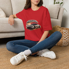Drive Your Tomorrow T‑Shirt — Futuristic Sports Car Graphic Tee
