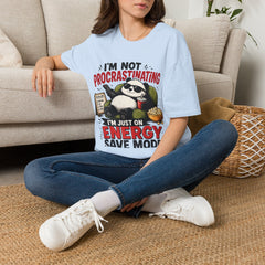 I'm Not Procrastinating Panda T-Shirt – Funny Lazy Panda Graphic Tee