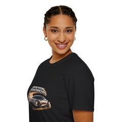 Drive Your Tomorrow T‑Shirt — Futuristic Sports Car Graphic Tee
