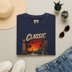 Classic Legends T-Shirt Unisex— Vintage Car Sunset Retro Graphic