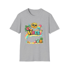 Summer Vibes T-Shirt Unisex — Sunny Popsicle Tropical Graphic Tee