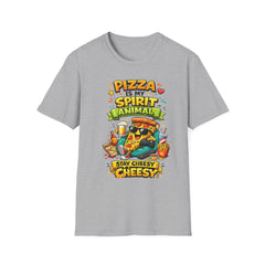 Pizza Is My Spirit Animal Unisex T-Shirt — Funny Pizza Lover Tee