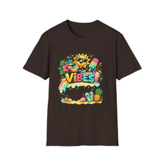 Summer Vibes T-Shirt Unisex — Sunny Popsicle Tropical Graphic Tee