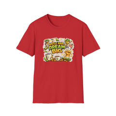 Dream Big Hustle Tee — Motivational Graphic T-Shirt Unisex