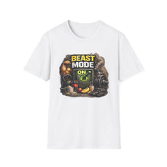 Beast Mode On Unisex T‑Shirt – Gym Motivation Fitness Tee