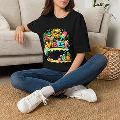 Summer Vibes T-Shirt Unisex — Sunny Popsicle Tropical Graphic Tee
