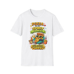 Pizza Is My Spirit Animal Unisex T-Shirt — Funny Pizza Lover Tee