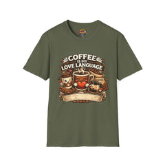 Coffee Is My Love Language Unisex T-Shirt