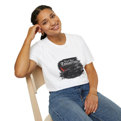 Drive Your Tomorrow T-Shirt — Retro Sports Car Graphic Tee