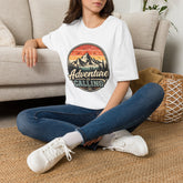 Adventure Calling Unisex T-Shirt — Retro Mountain Graphic Tee