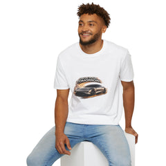 Drive Your Tomorrow T‑Shirt — Futuristic Sports Car Graphic Tee