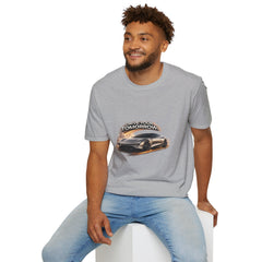 Drive Your Tomorrow T‑Shirt — Futuristic Sports Car Graphic Tee