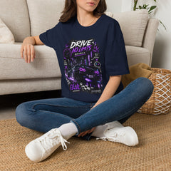 Drive No Limits Graphic T-Shirt Unisex— Neon City Racing Tee