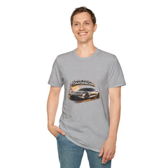 Drive Your Tomorrow T‑Shirt — Futuristic Sports Car Graphic Tee
