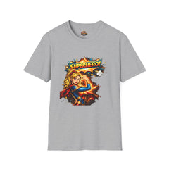 Superhero! Retro Comic Girl T-Shirt